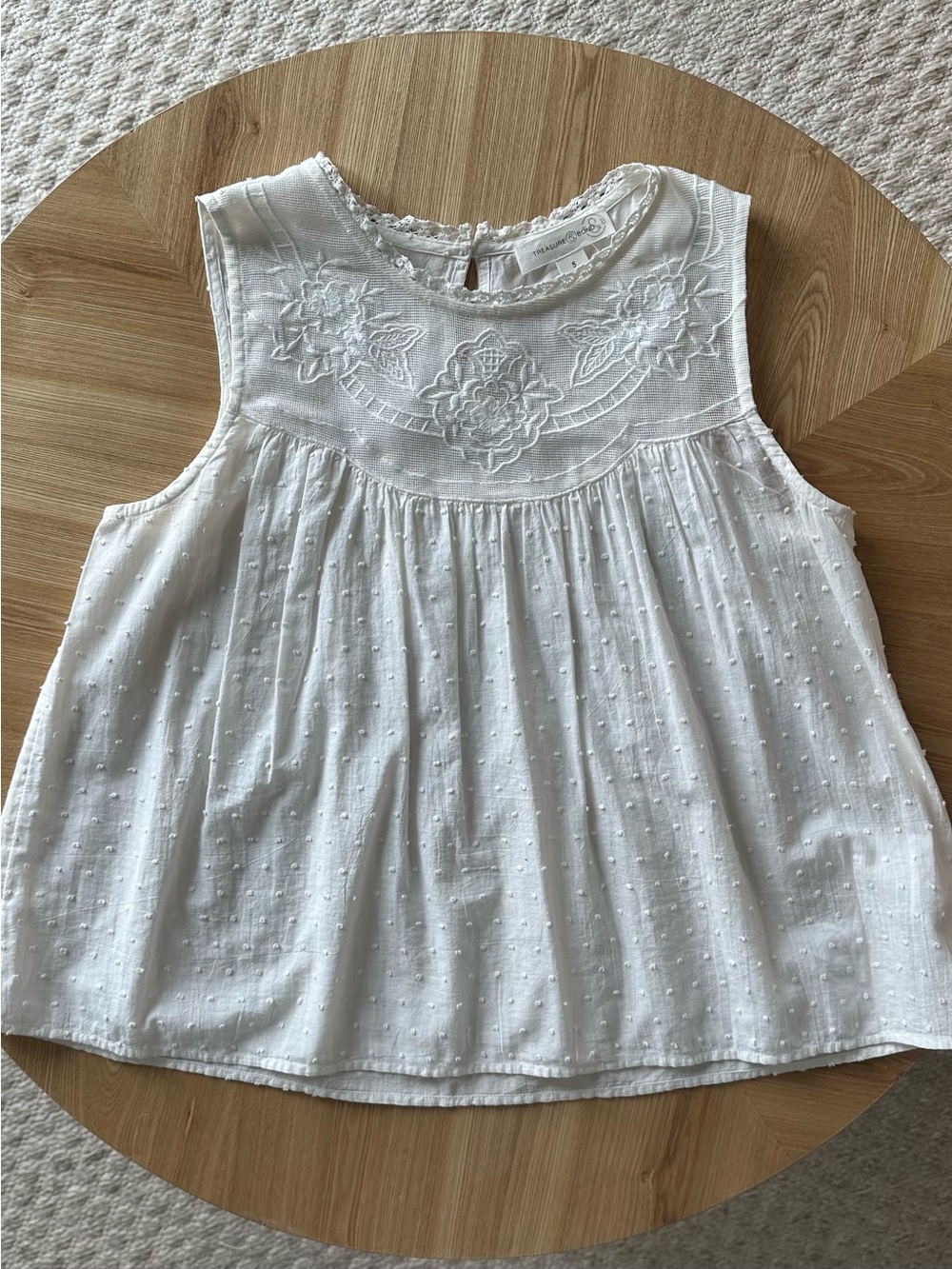 treasure & bond white tank - Picture 1 of 5